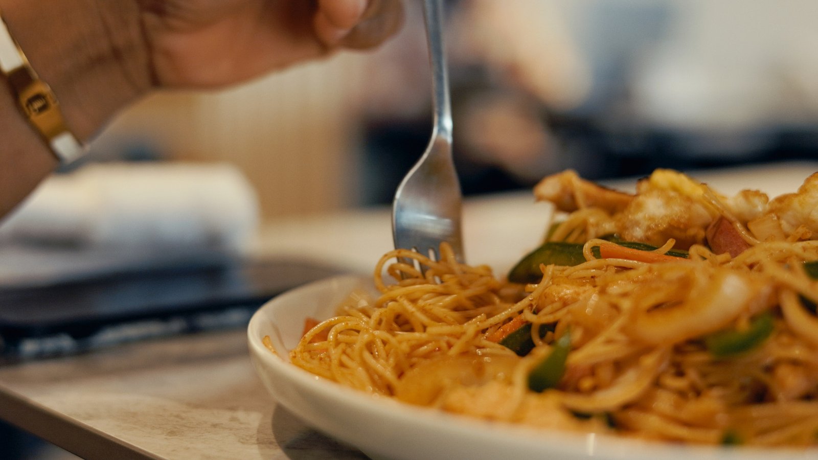 This Spaghetti Is TOO Spicy  District Cafe  still 2